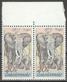 2222 pár - vodorovně ** - 1976